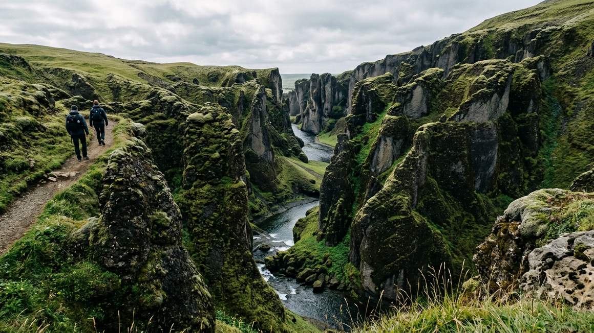 Visiting Fjaðrárgljúfur: Iceland's Dramatic River Canyon