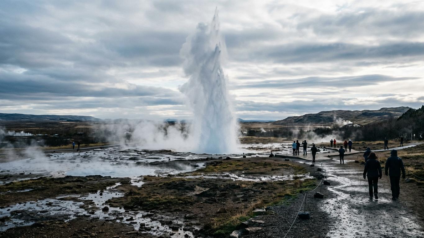 Geysir and Strokkur: Iceland's Most Reliable Geyser Show