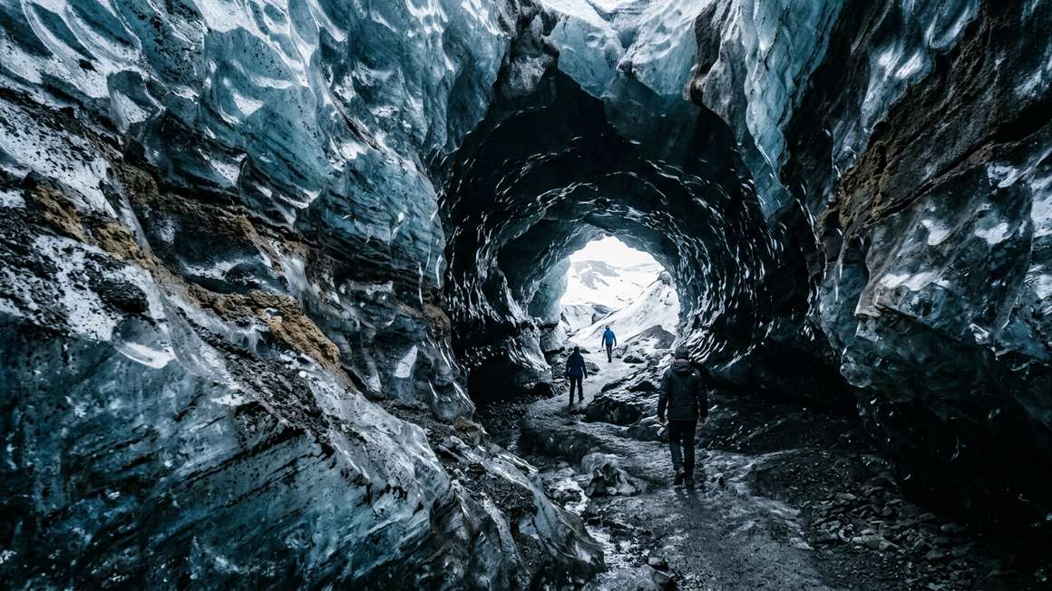 Visiting the Katla Ice Cave on Mýrdalsjökull Glacier