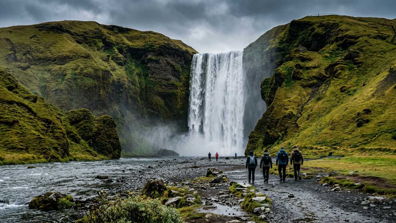 Planning Your Visit to Skógafoss: Iceland's 60-Metre Waterfall