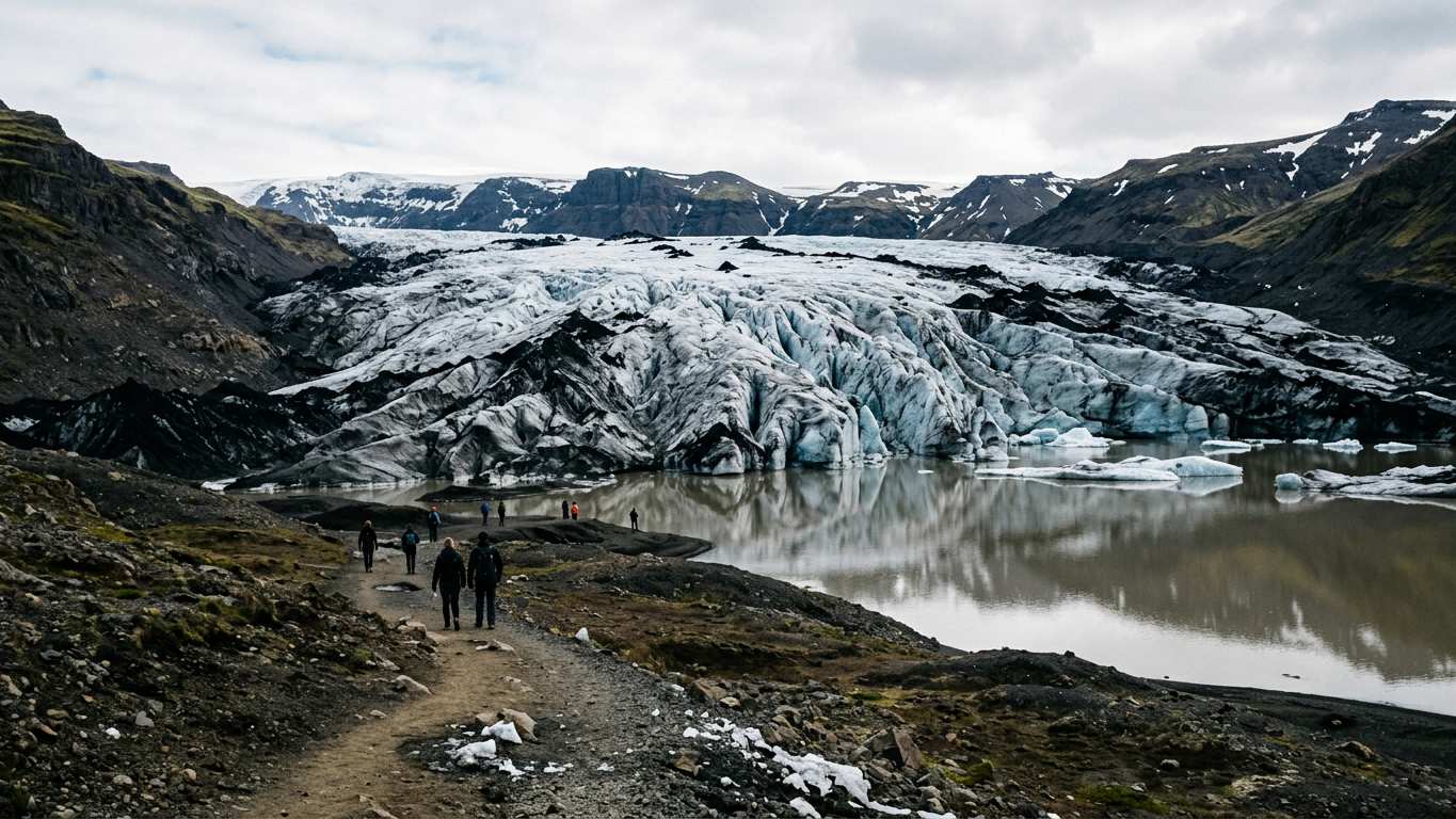 Guided Hikes and Safety at Sólheimajökull Glacier