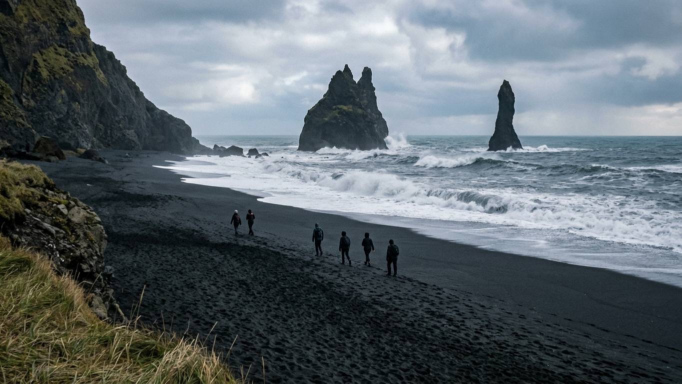 Iceland South Coast Tours: Waterfalls, Black Sand Beach and Glacier Views