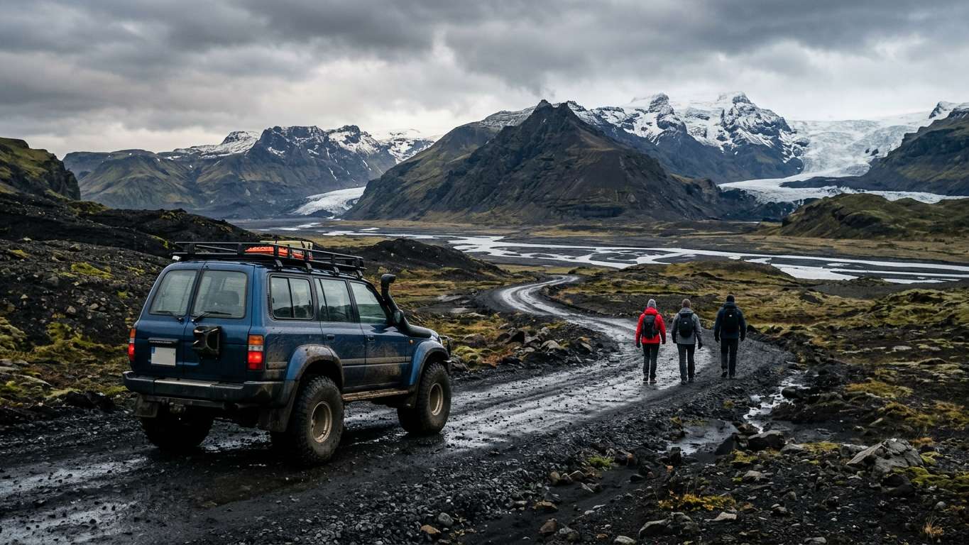 Modified 4x4 Super Jeep Tours in Iceland